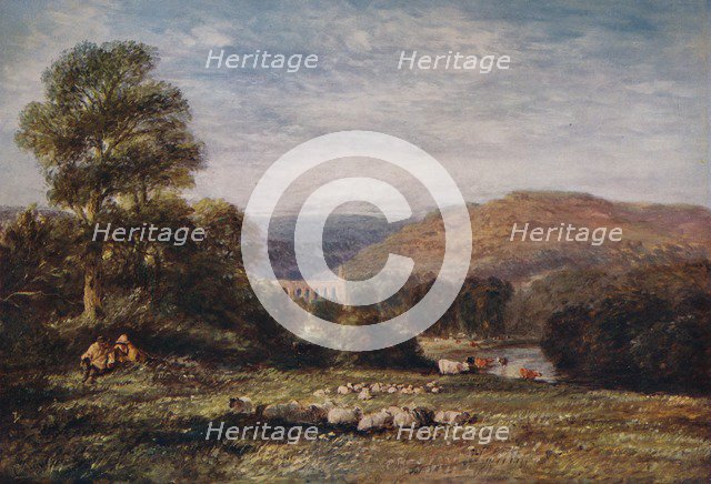 'Bolton Abbey', 1850. Artist: David Cox the elder.