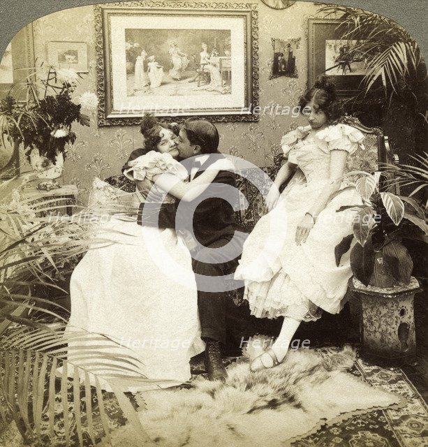 'Partiality'.Artist: Underwood & Underwood