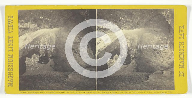 Angelica's Grotto, 1866. Creator: Charles Waldack.