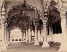 Agra, India: the Diwan-i-Am (Hall of Public Audience), c1900. Creator: Unknown.