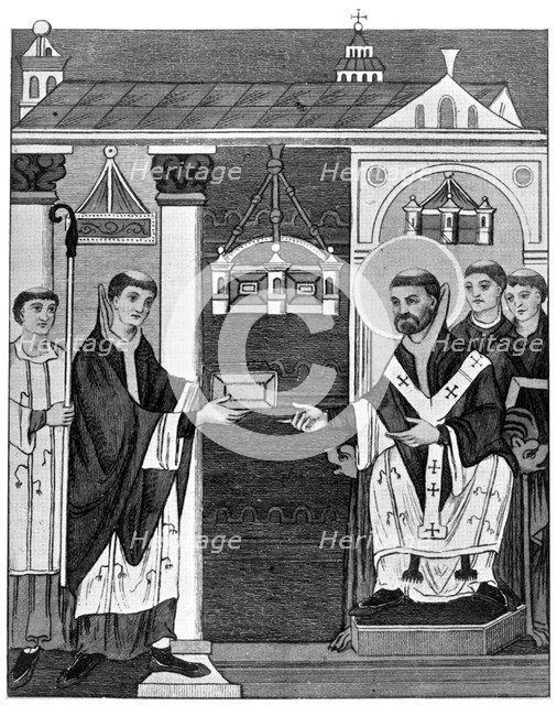 Abbot Elfnoth, 1020-1050, (1910). Artist: Unknown