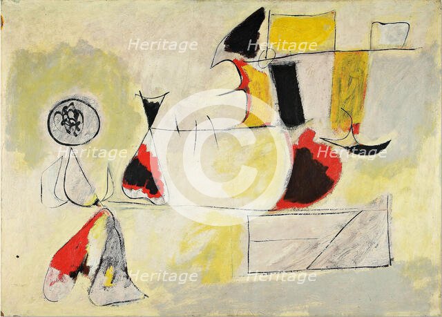 Garden of Wish Fulfilment, 1944. Creator: Gorky, Arshile (1904-1948).