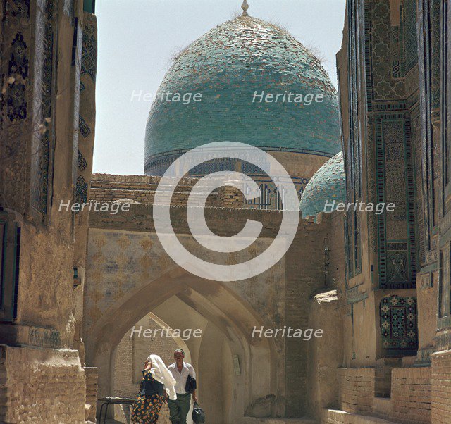 Shah-I Zindeh group of mausoleums, 14th century. Artist: Unknown