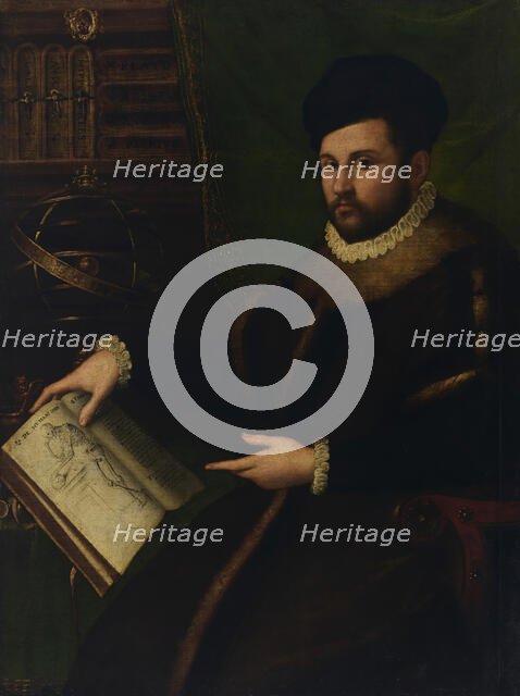 Portrait of Girolamo Mercuriale, 1588-1589. Creator: Lavinia Fontana.
