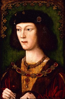 Portrait of King Henry VIII of England, c. 1513. Artist: English master  