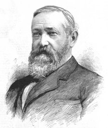 ''The American Presidential Election; General Benjamin Harrison; Republican Candidate now Elected to Creator: Unknown.