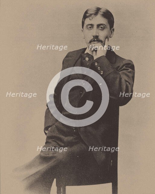 Marcel Proust, 1895. Creator: Wegener, Otto (1849-1924).