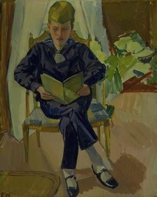 Portrait of Bent von Müllen as a Boy, 1894-1943. Creator: Edvard Weie.