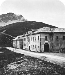 Santa Maria, on the Umbrail mountain pass, Tyrol, c1900s.Artist: Wurthle & Sons