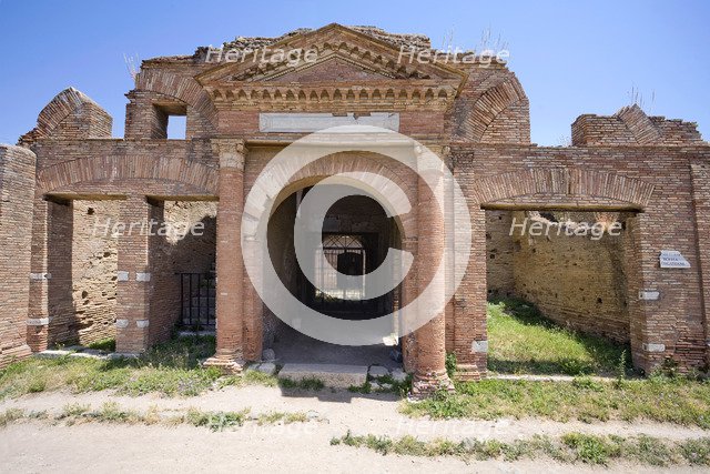 The House of Epagathiana and Epaphroditiana, Ostia Antica, Italy. Artist: Samuel Magal