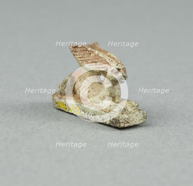 Amulet of a Cape Hare, Egypt, Late Period, Dynasties 26-31 (664-332 BCE). Creator: Unknown.