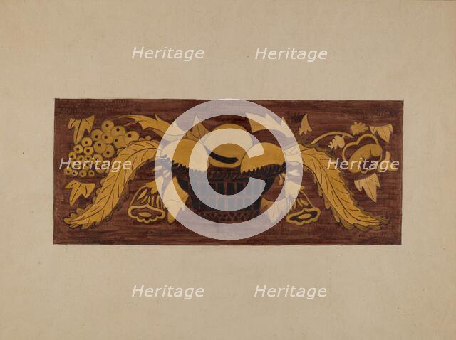 Hitchcock Chair, c. 1940. Creator: Genevieve Sherlock.