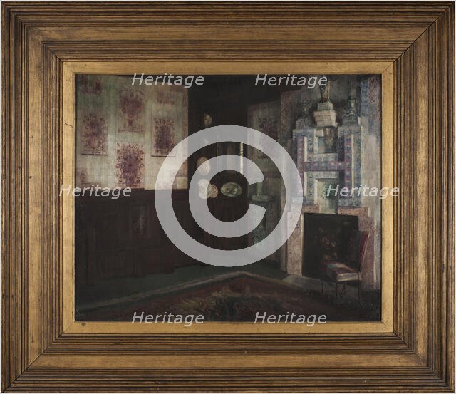 La salle à manger à Hauteville House, between 1880 debut 1900. Creator: Georges-Victor Hugo.