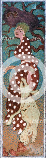 'Woman in a White Spotted Dress', 1891. Artist: Pierre Bonnard