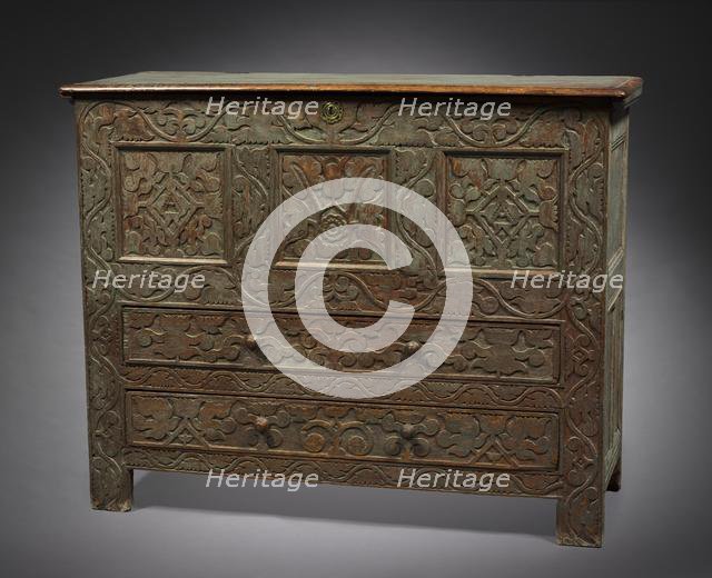Chest, 1690-1720. Creator: Unknown.