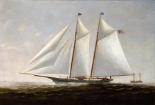 The Yacht America, 1877. Creator: Charles S. Raleigh.
