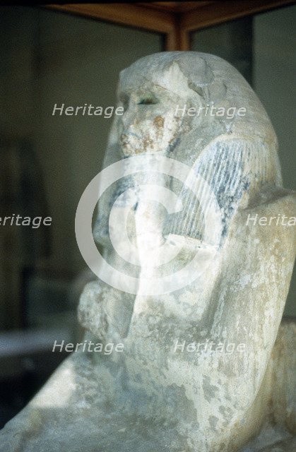 Djoser, second king of the 3rd dynasty, Ancient Egyptian, c2613 BC. Artist: Unknown