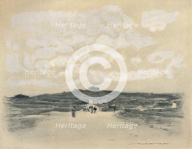 'On the Road to Bethlehem', 1903. Artist: Mortimer L Menpes.