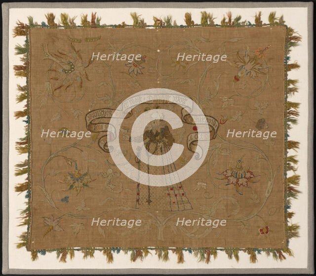 Picture (Needlepoint), Switzerland, 1616. Creator: Unknown.