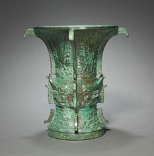 Wine Vessel (Zun), c. 1000 BC. Creator: Unknown.