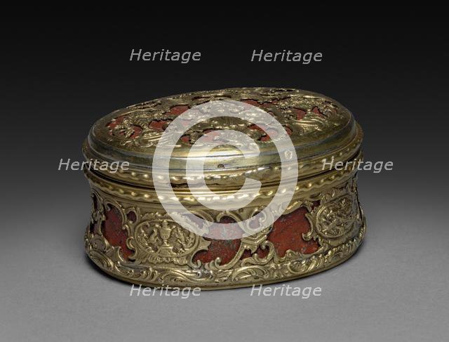 Box, late 1800s. Creator: Unknown.