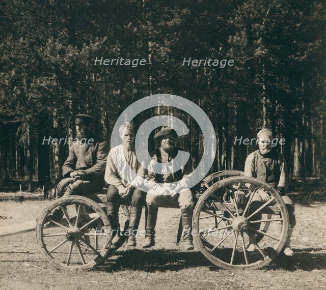 Karelian types, 1915. Creator: Sergey Mikhaylovich Prokudin-Gorsky.