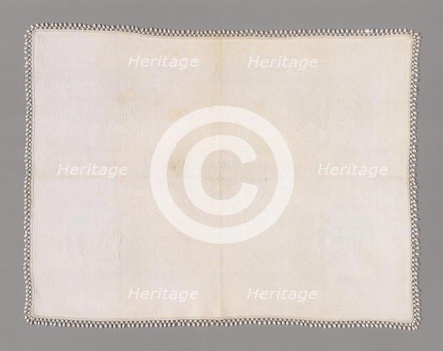 Child's Bedcover, England, c. 1720. Creator: Unknown.