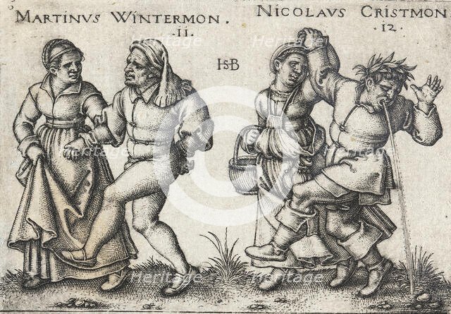 November and December, between 1546 and 1547. Creator: Sebald Beham.