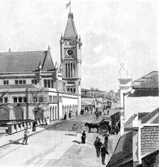 Howick Street, Perth, Australia, 1886. Artist: Unknown