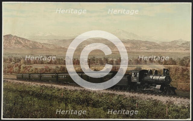 Chicago Special, Burlington Route, Colorado, c1900. Creator: William H. Jackson.