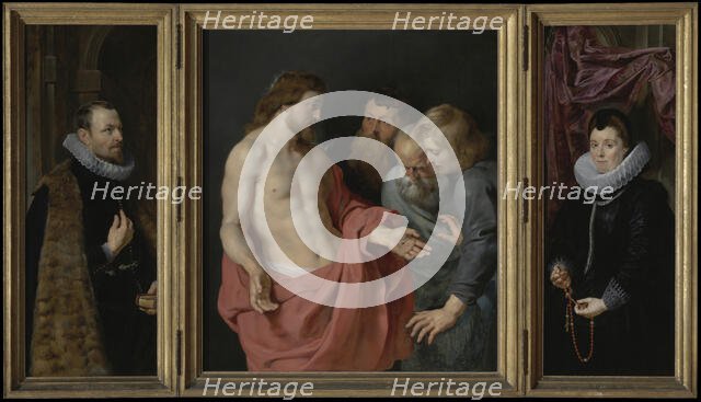 Epitaph of Nicolaas Rockox and His Wife Adriana Perez, 1613-1615. Creator: Peter Paul Rubens.