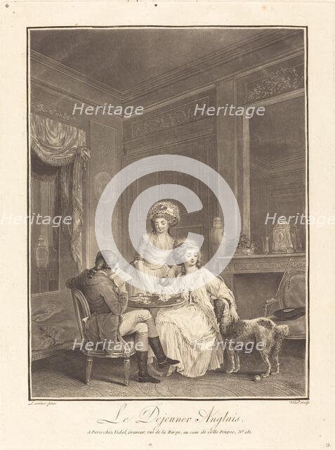 Le dejeuner anglais. Creator: Geraud Vidal.