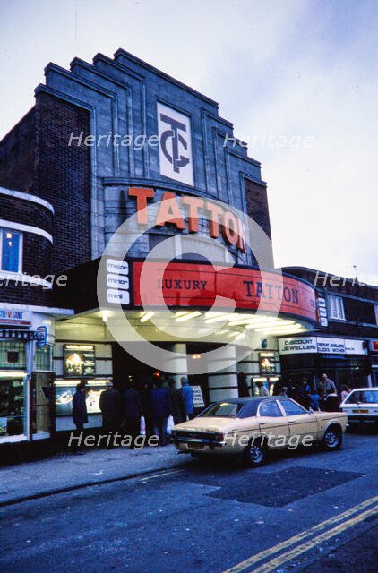 Tatton Cinema, Gatley Road, Gatley, Stockport, 1982-1995. Creator: Norman Walley.