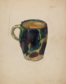 Large Mug, 1936. Creator: Elizabeth Jones.