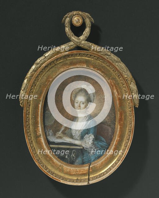 Fredrika Carleson (1743-1794), late 18th-early 19th century. Creator: Nicolas Lavreince.