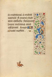 Decorated Text Page; Prayer Book of Charles the Bold, about 1471. Creator: Nicolas Spierinc.