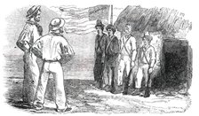 Tigre Island - the United States Garrison, 1850. Creator: Unknown.