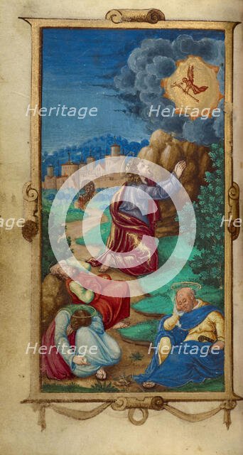 The Agony in the Garden; Book of Hours, 1544. Creator: Unknown.
