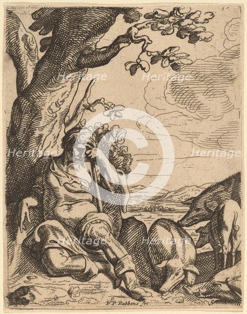 The Prodigal Son among the Swine. Creator: Theodoor van Thulden.