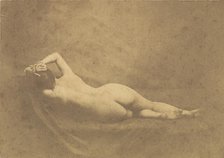 [Nude], ca. 1851. Creator: Possibly by Eugène Durieu.