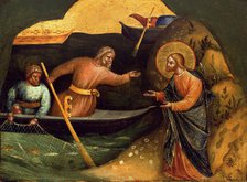 Calling of the Apostles Peter and Andrew (Predella Panel), ca 1370. Creator: Veneziano, Lorenzo (active 1356-1372).