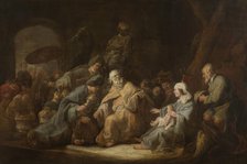 The Adoration of the Magi, mid-17th century. Creator: Benjamin Gerritz Cuyp.