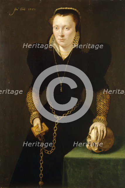 'Katheryn of Berain, The Mother of Wales', (1534-1591), 1568. Artist: Adriaen van Cronenburgh
