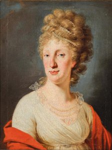 Portrait of Maria Theresa of Naples and Sicily (1772-1807). Creator: Kreutzinger, Joseph (1757-1829).