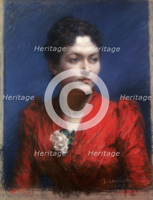 'Madame Lambert', 1889. Artist: Leon-Augustin Lhermitte