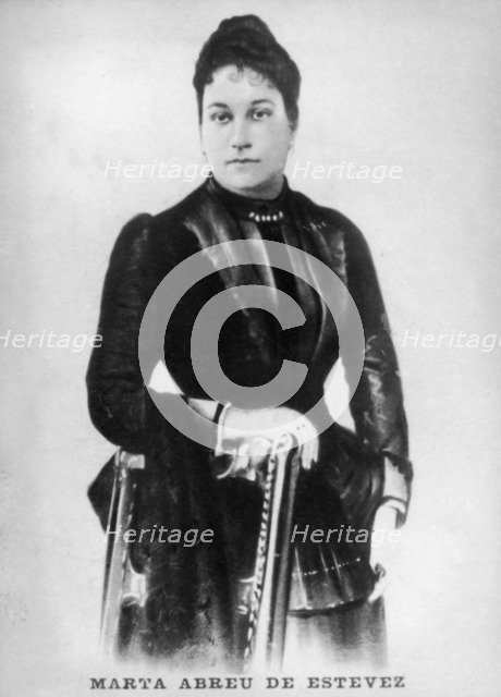Marta Abreu de Estevez, (1845-1909), 1920s. Artist: Unknown