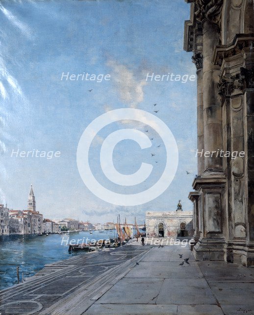 'View from the Church of Madonna della Salute', 1892. Artist: Emmanuel Lansyer