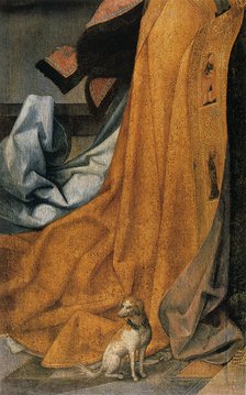 'Annunciation' (detail), 1516-1517. Artist: Jean Bellegambe