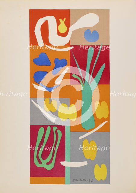 Végétaux, 1958. Creator: Matisse; Henri (1869-1954).