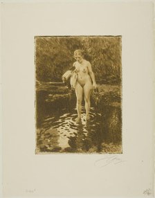 The Ford, 1912. Creator: Anders Leonard Zorn.